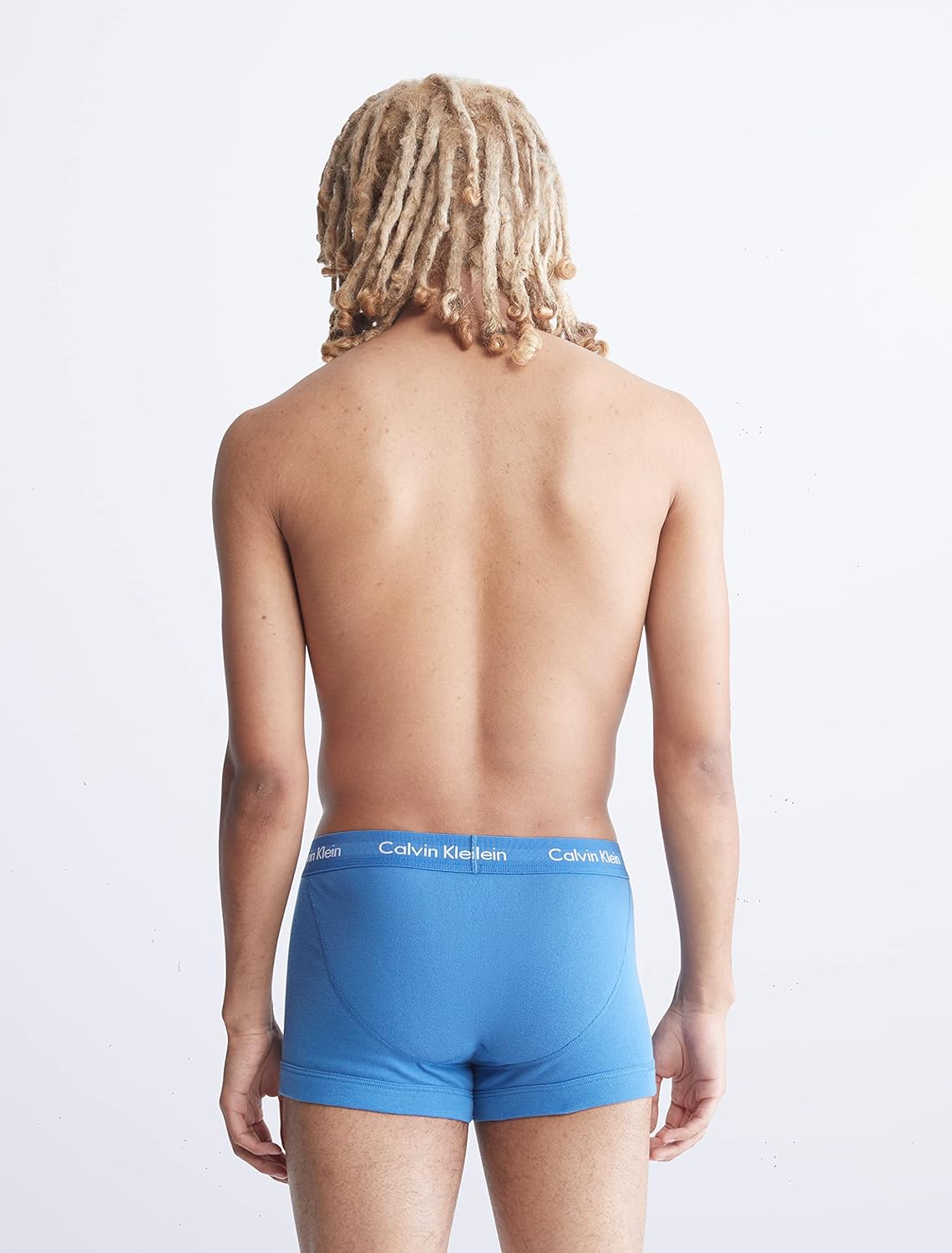Мужские боксеры Calvin Klein Cotton Classics, 7 шт., 3 Blue Depths, 2 Boardwalk Blue, 2 Water Reflection — фото 3