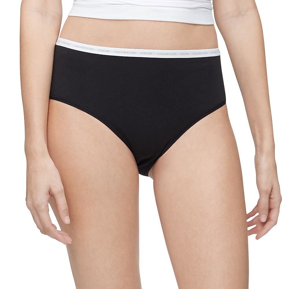 

Женские хлопковые трусы Modern Calvin Klein CK One QD3787, черный