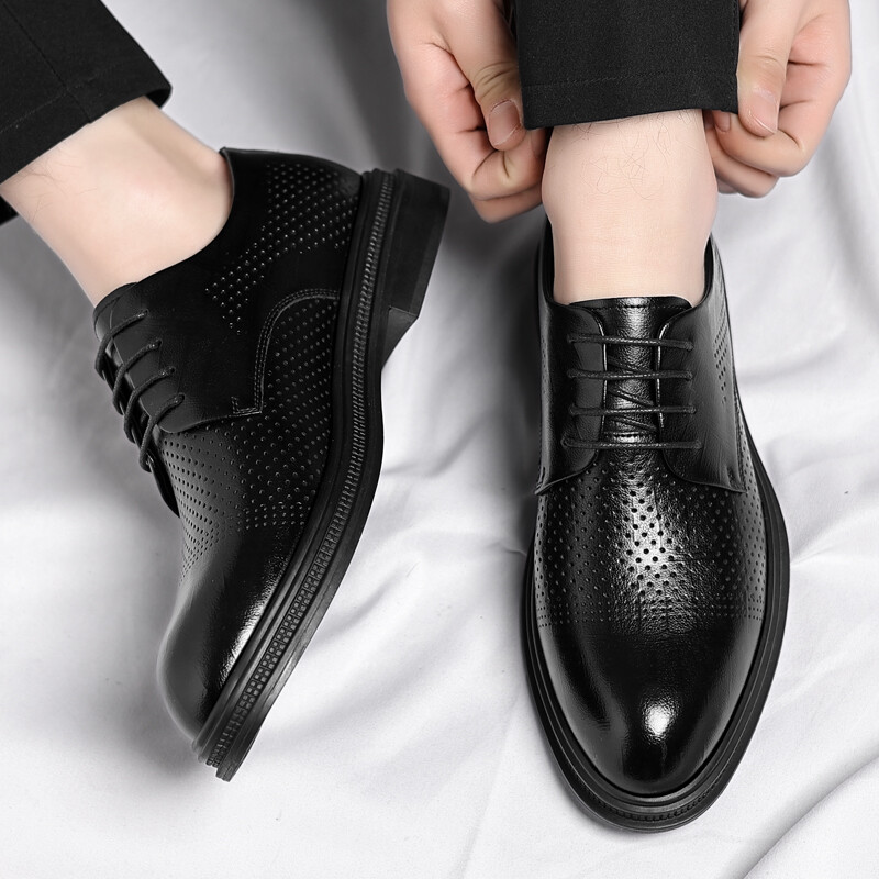 Туфли Men"s Casual Men Low-Top черный Shanpijiang — фото 4