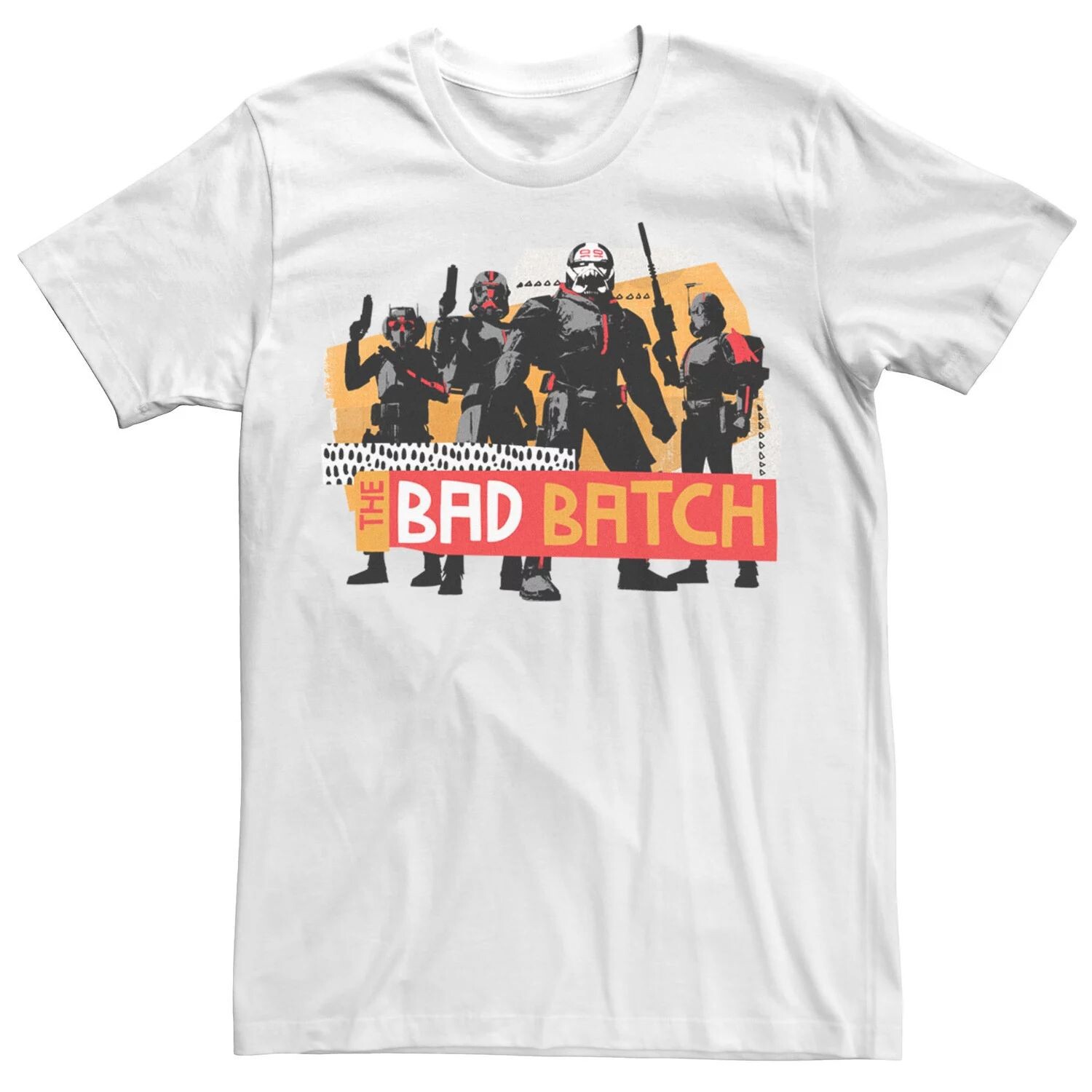

Мужская футболка: The Clone Wars The Bad Batch Star Wars