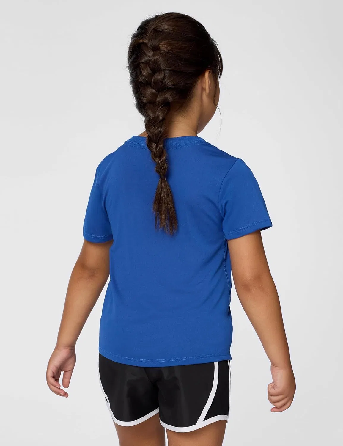 Футболка Dri-FIT с большим логотипом Nike, цвет Game Royal/White — фото 3