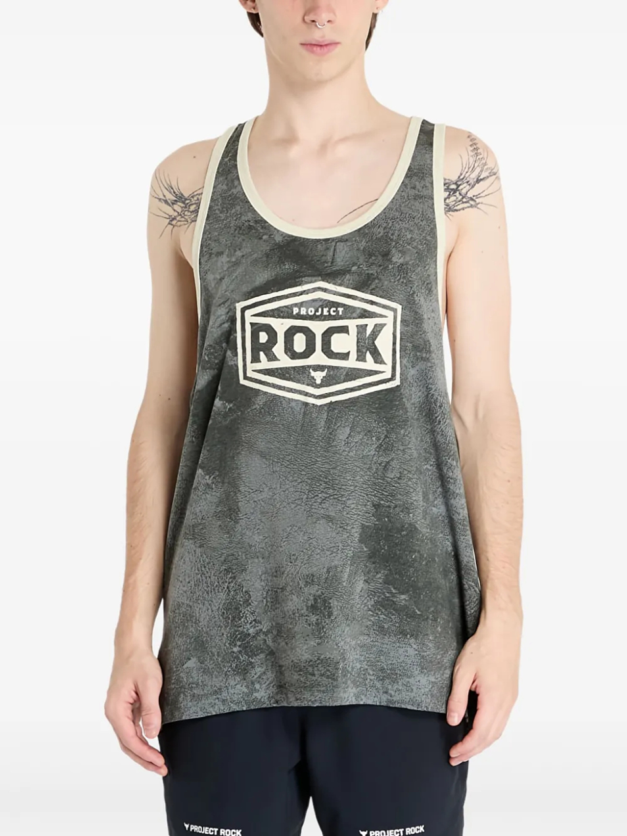 

Under Armour спортивный топ Project Rock Tools Of The Trade, зеленый