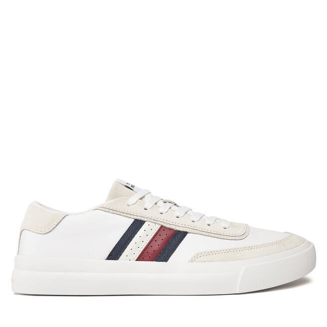 

Кроссовки Tommy Hilfiger Th Cupset Rwb Lth FM0FM04975 White YBS, белый