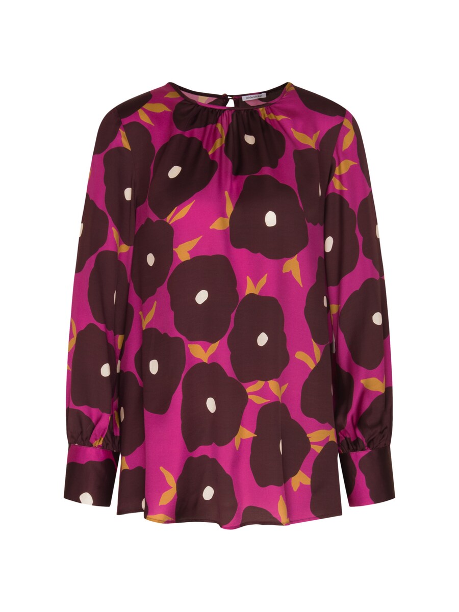 

Блузка SEIDENSTICKER Schwarze Rose, цвет Dark pink