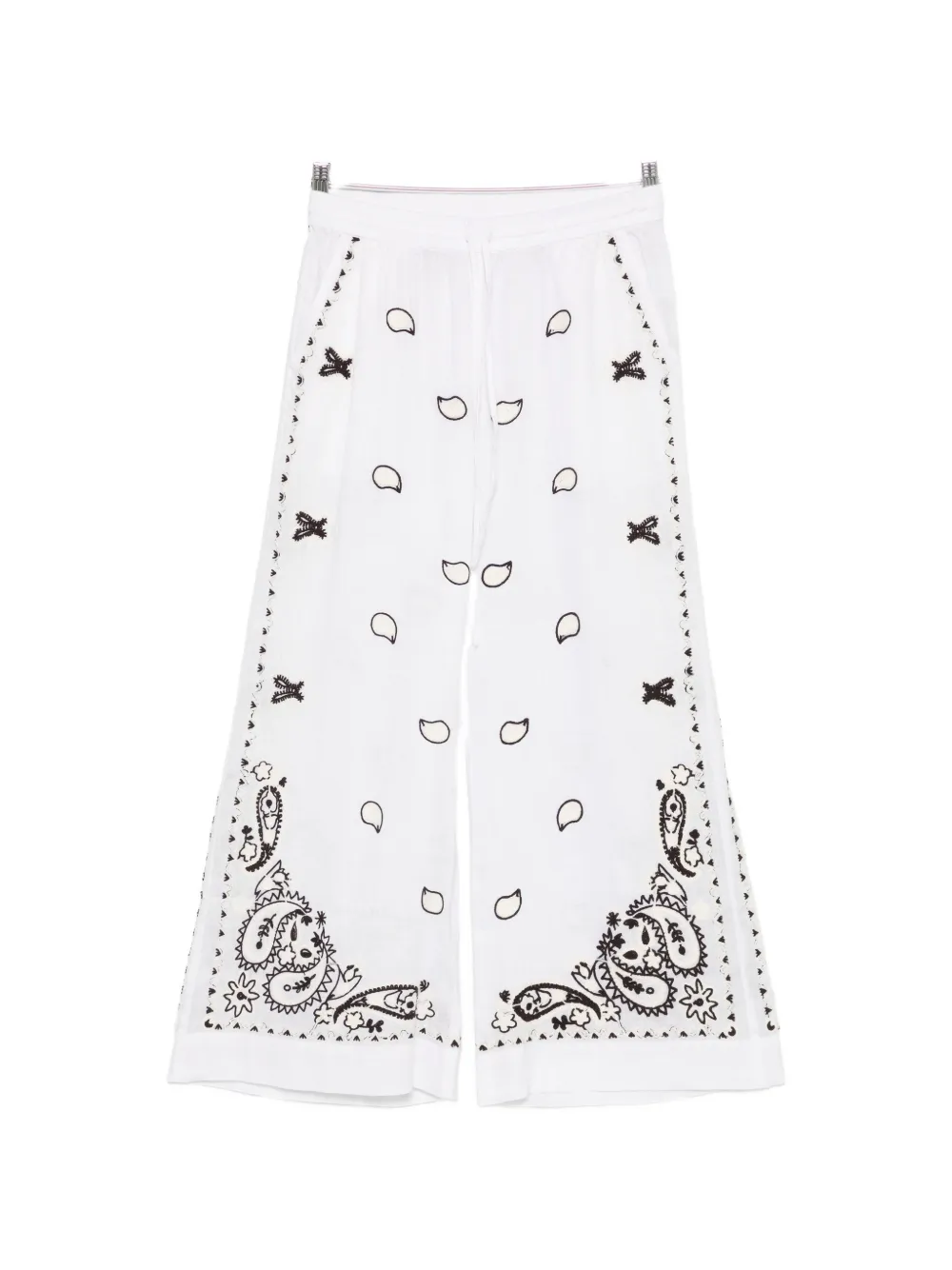 

Брюки с вышивкой P.A.R.O.S.H., белый