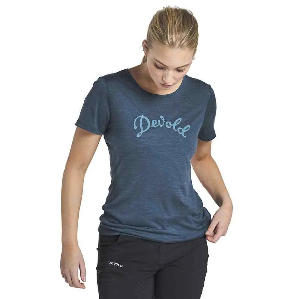 

Футболка DEVOLD OF NORWAY Myrull Merino 130, синий