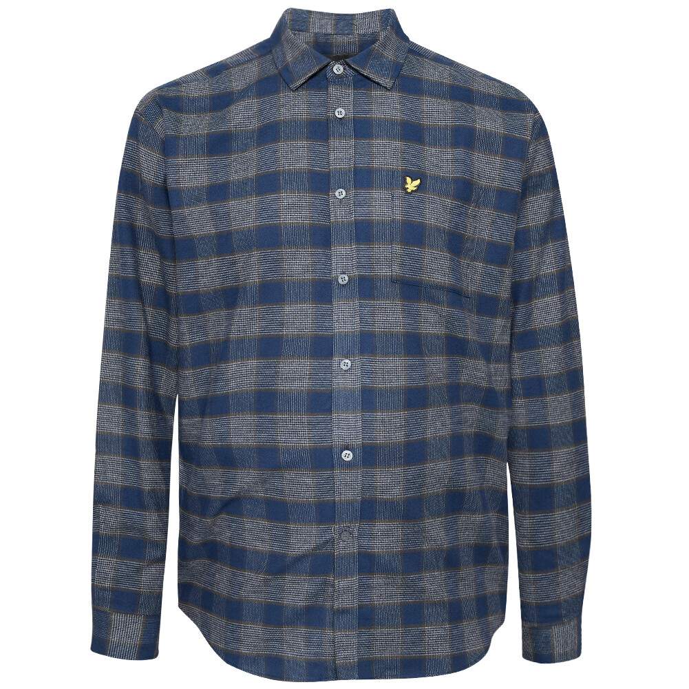 

Мужская рубашка в клетку Lyle & Scott с длинным рукавом Lyle And Scott