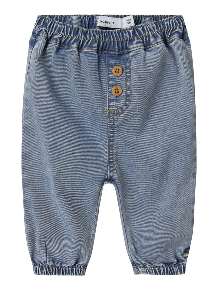 

Джинсы name it, светло-синий деним