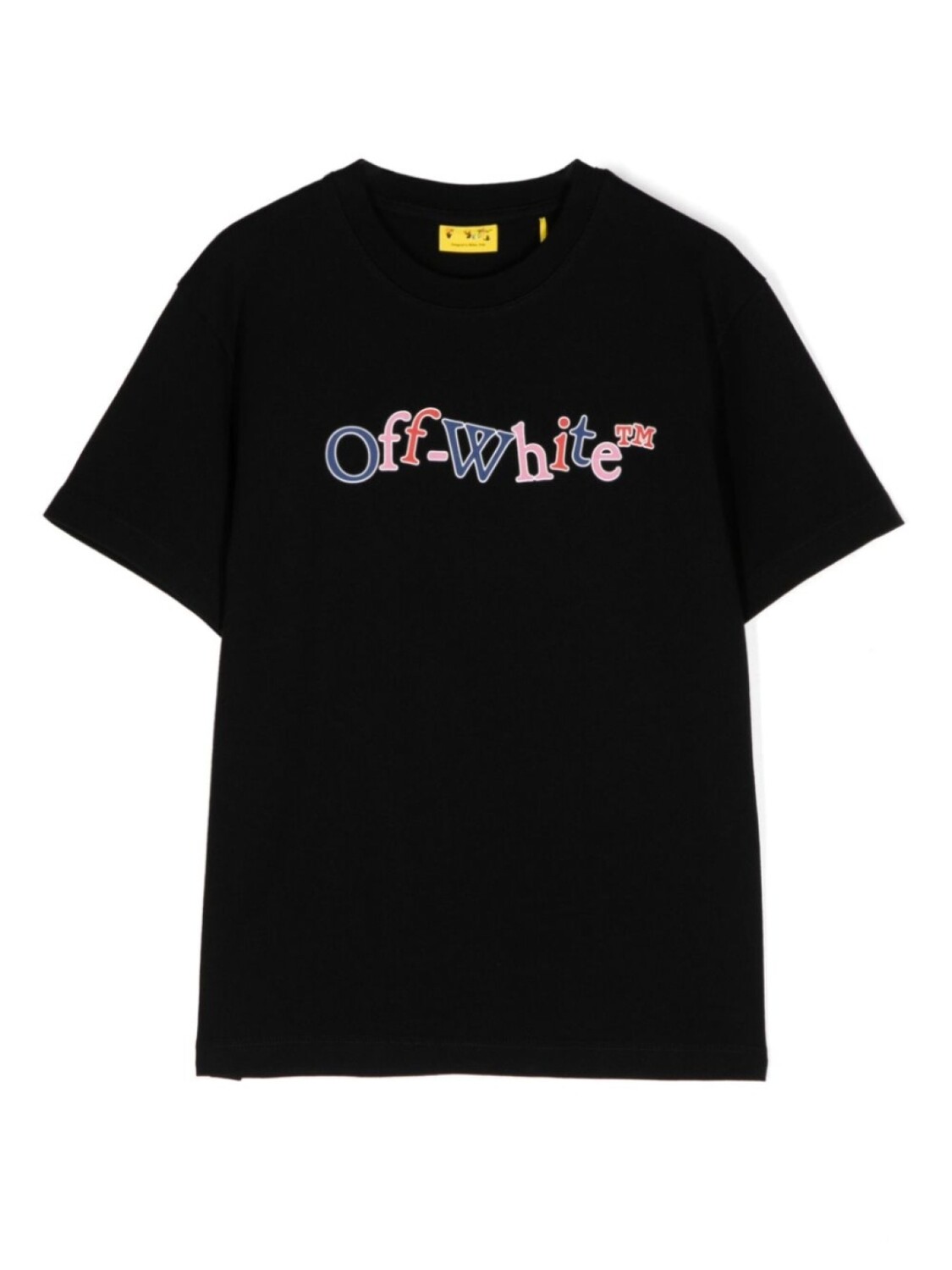 

Off-White Kids футболка с графичным принтом, черный