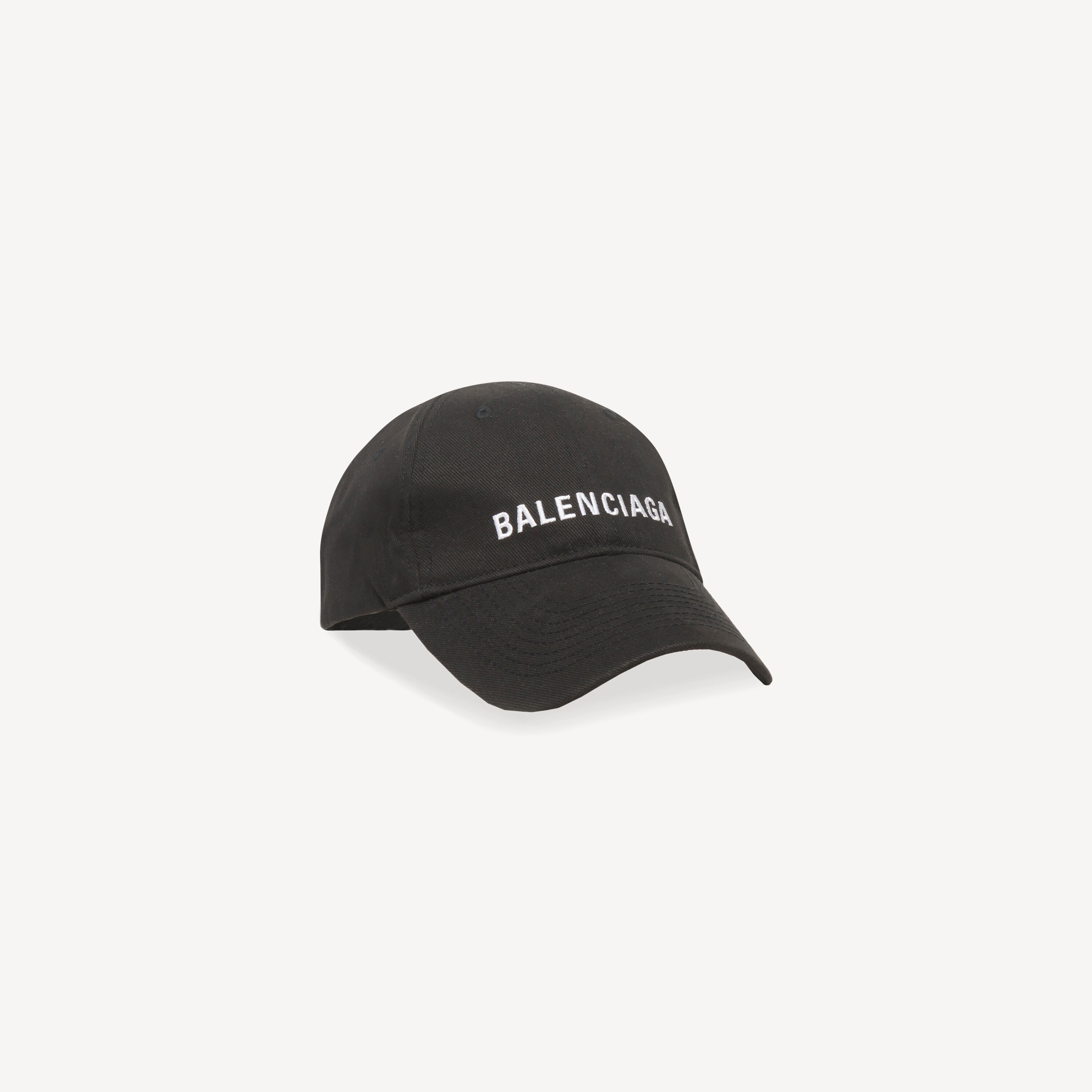 Кепка balenciaga черно-белая BALENCIAGA, черный/белый — фото 2