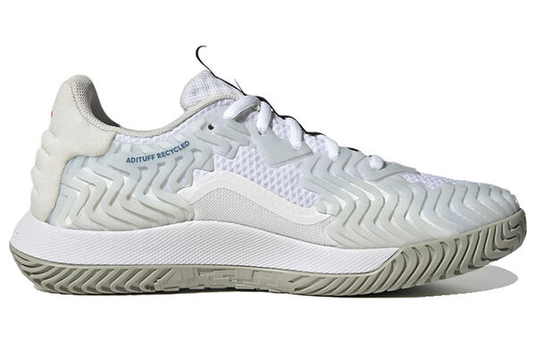 Кроссовки Adidas SoleMatch Control Tennis Shoes 'White Black Lucid Blue', белый — фото 2