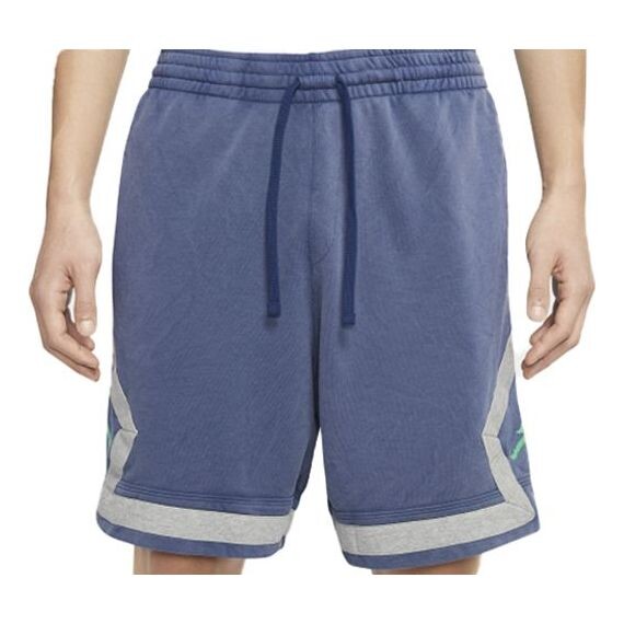 

Шорты men's jordan legacy aj13 diamond athleisure casual sports breathable shorts 'light blue dark blue' Nike, голубой