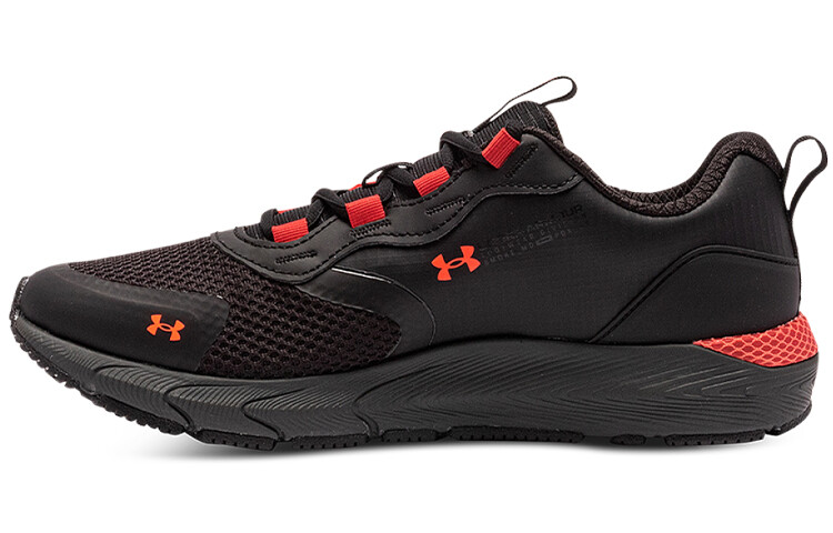 

Кроссовки унисекс с низким верхом, черные/красные Under Armour