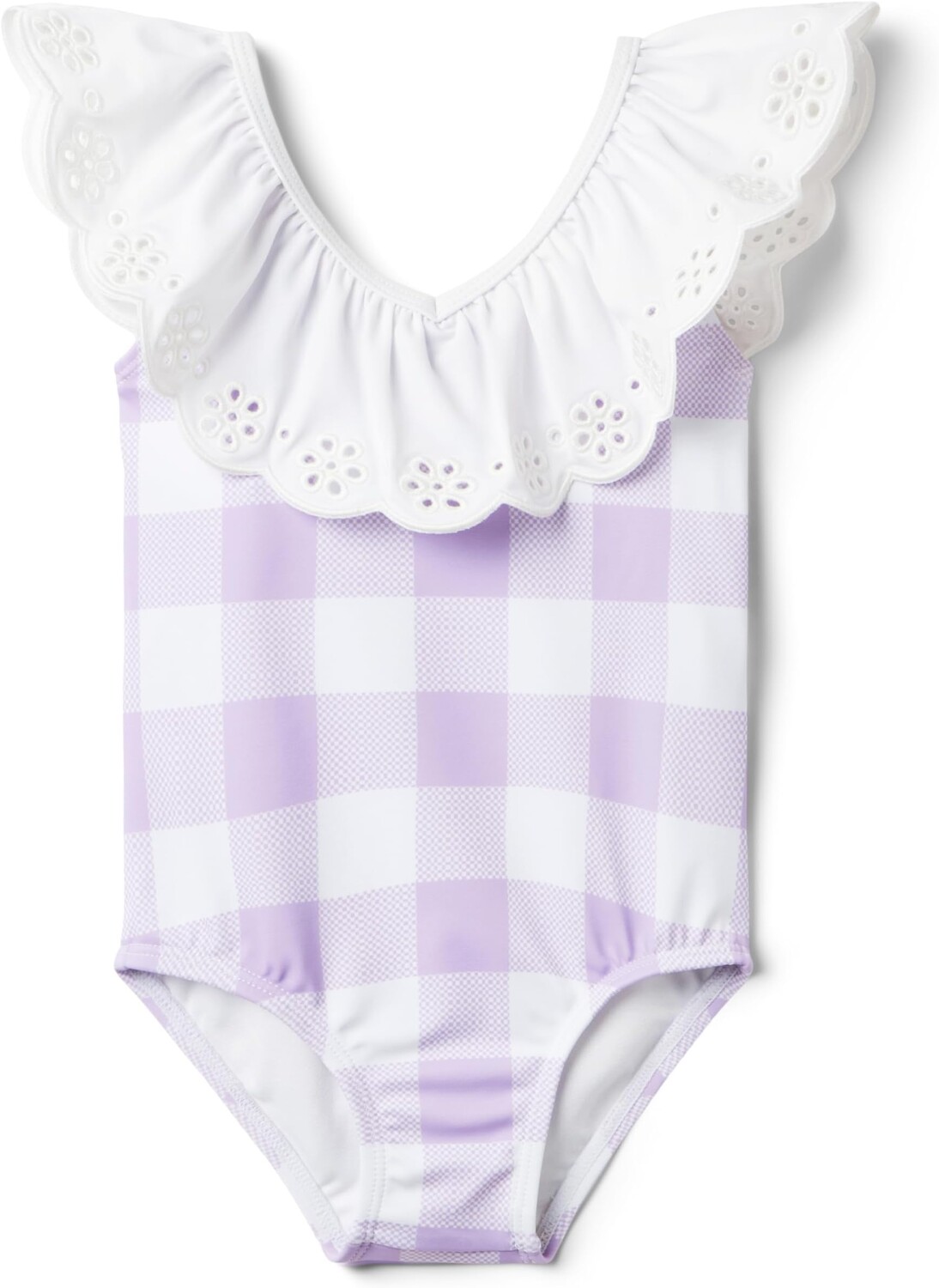 

Купальник Janie and Jack Gingham Onepiece Swim, цвет Multicolor