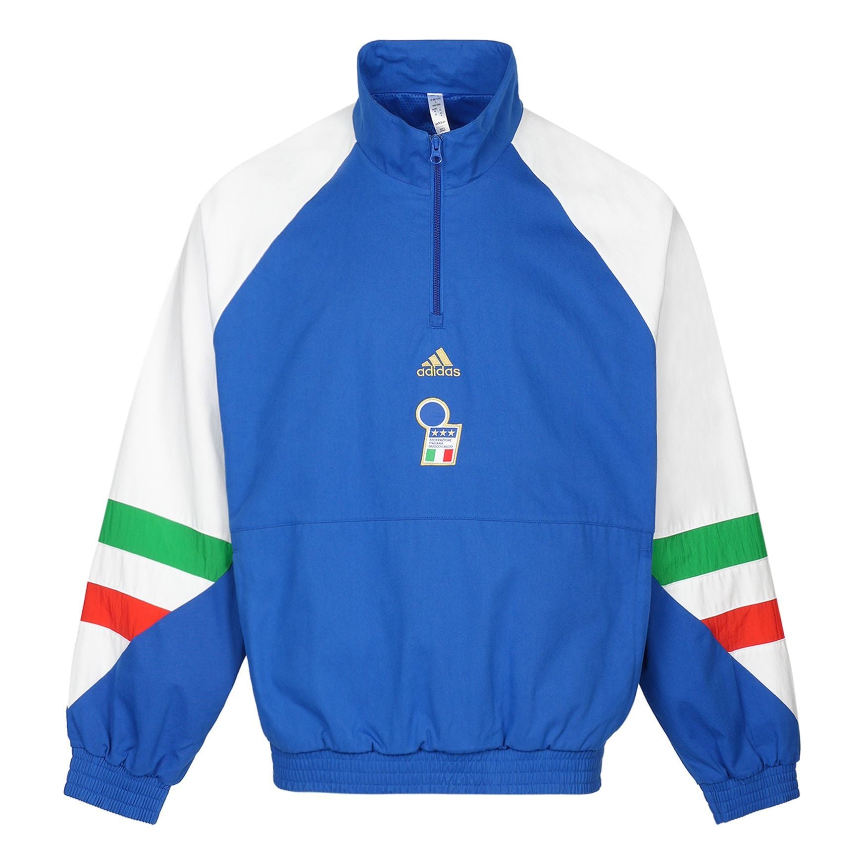 Куртка Adidas Italy Icon, азиатский размер, цвет «Королевский синий»