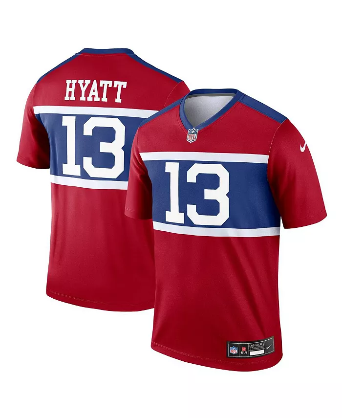 

Мужская футболка Jalin Hyatt Century Red New York Giants Alternate Legend Player Jersey Nike