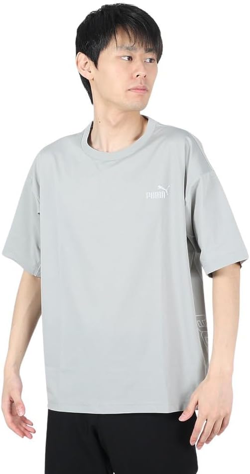 

Мужская повседневная футболка PUMA CORE HERITAGE SS, серый