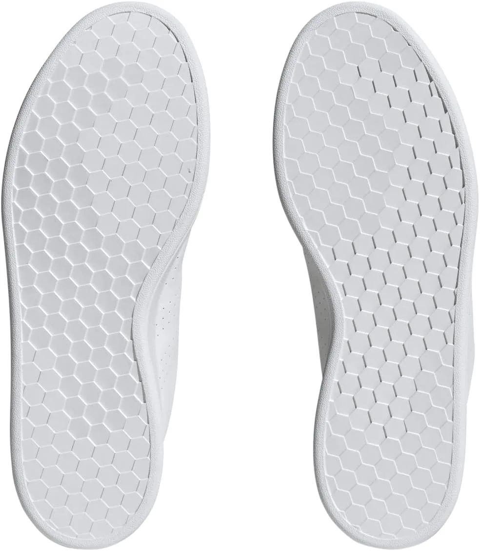 Мужские кожаные кроссовки Adidas Advantage Premium, белый — фото 4