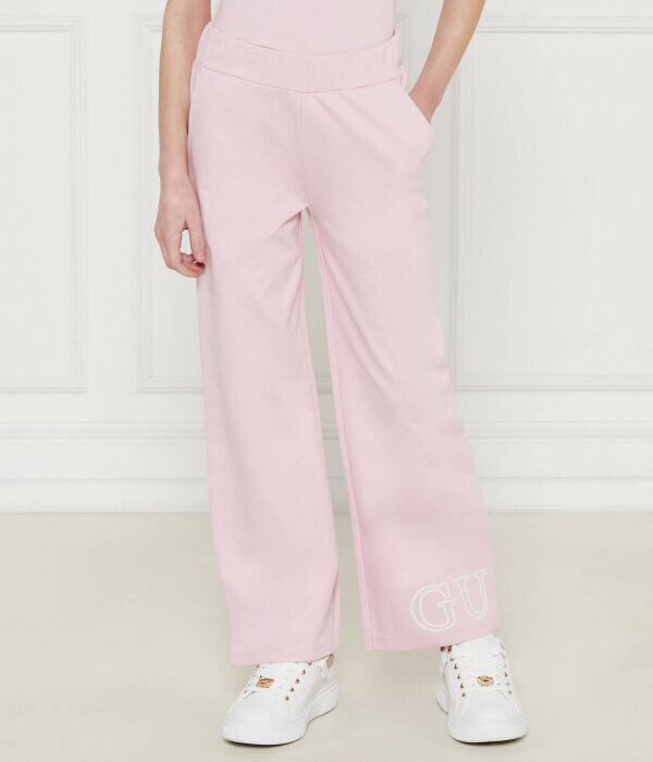 

Спортивные штаны Guess Flare Fit, розовый