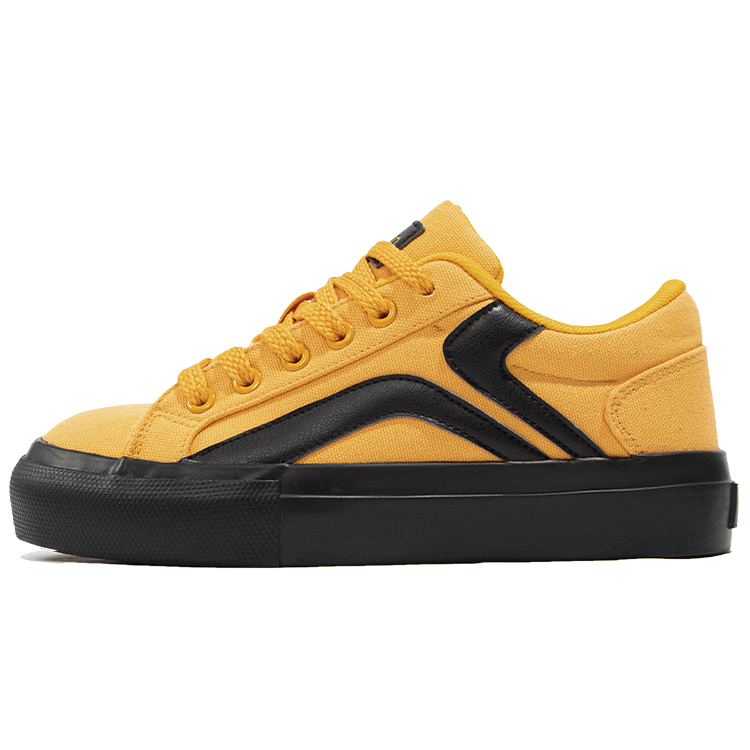 

TUOPIN Кеды Pie Shoes Back To School, нескользящие, дышащие, легкие низкие кеды из холста унисекс - винтажный желтый, цвет Vintage Yellow[LOGO Base]
