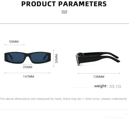 

Маленькие прямоугольные солнцезащитные очки для мужчин и женщин, дорожные солнцезащитные очки в винтажном ретро-стиле с защитой от УФ-излучения UV400 MTZJH, Tea