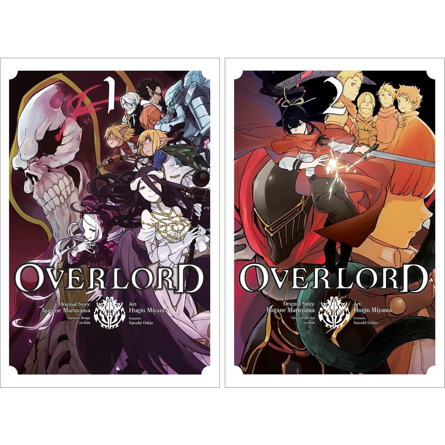 Overlord Manga 14-book Set: Vol. 1-14 (Yen Press) выгодно купить