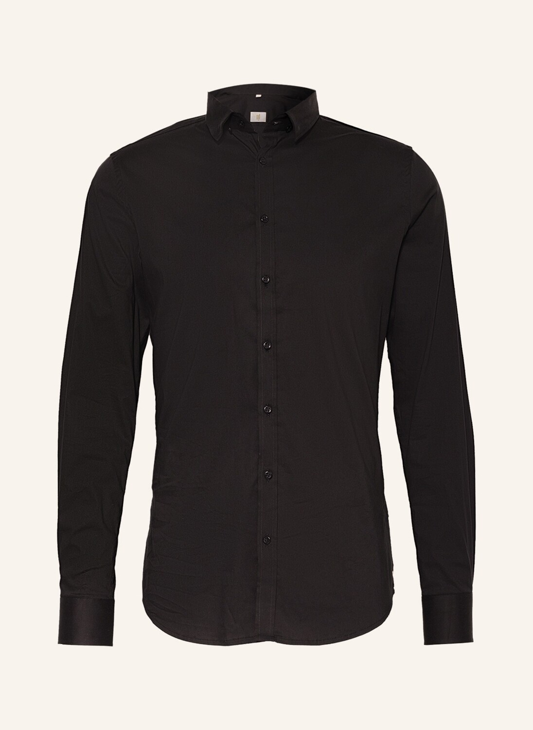 

Рубашка Q1 Manufaktur SANDRO Extra Slim Fit, черный