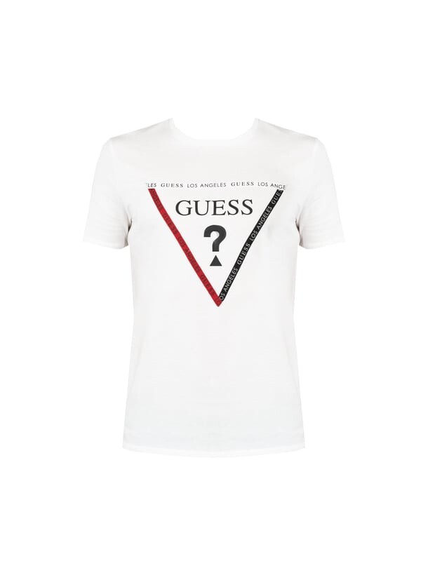 

Футболка Толби мужское Guess, белый