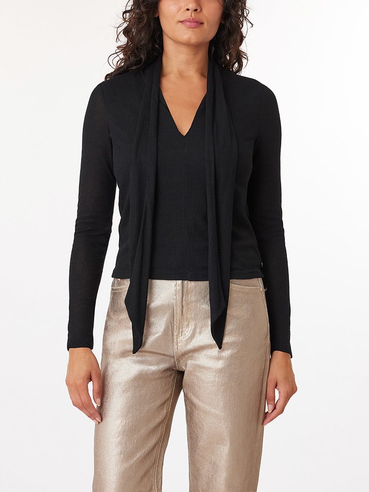 

Рубашка с длинным рукавом Scotch & Soda, черный