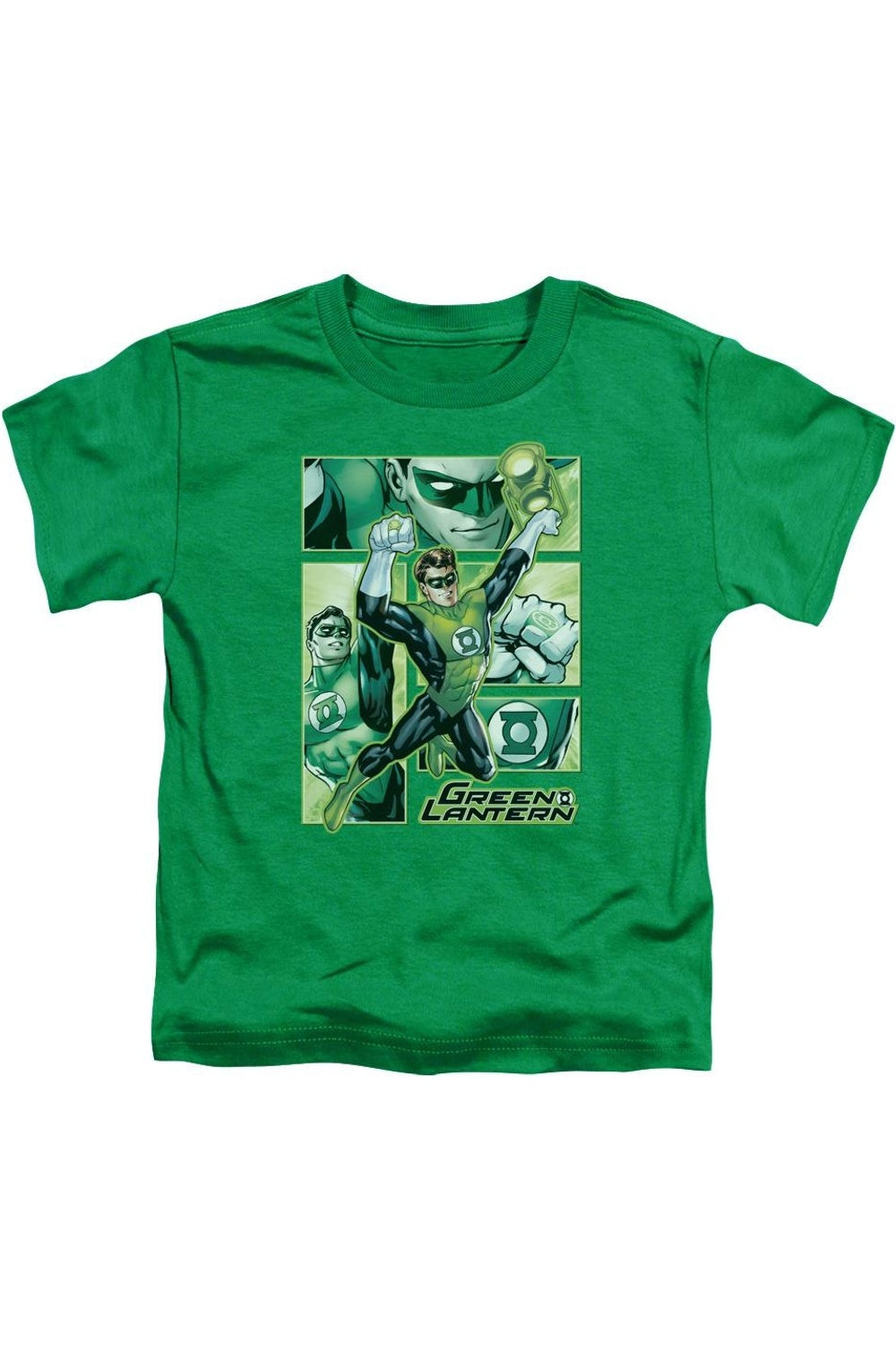 

Футболка с коротким рукавом для малышей с панелями Green Lantern из Лиги Справедливости Америки Gildan