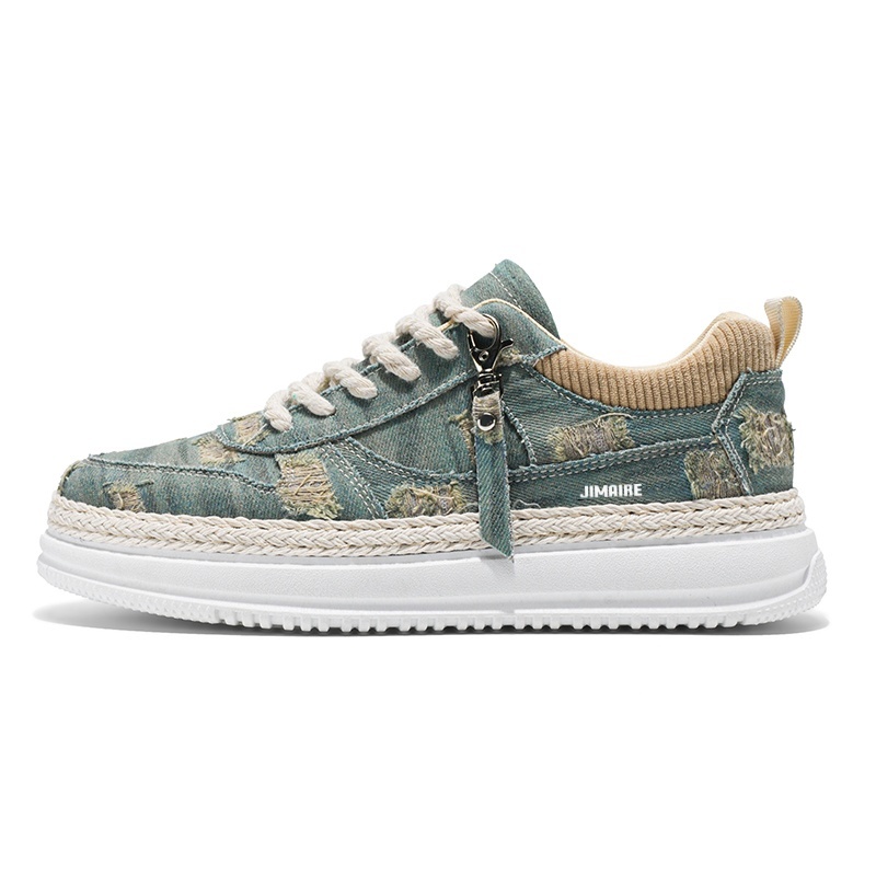 

Мужские дышащие низкие кроссовки для скейтбординга King Jinmai, Denim Blue