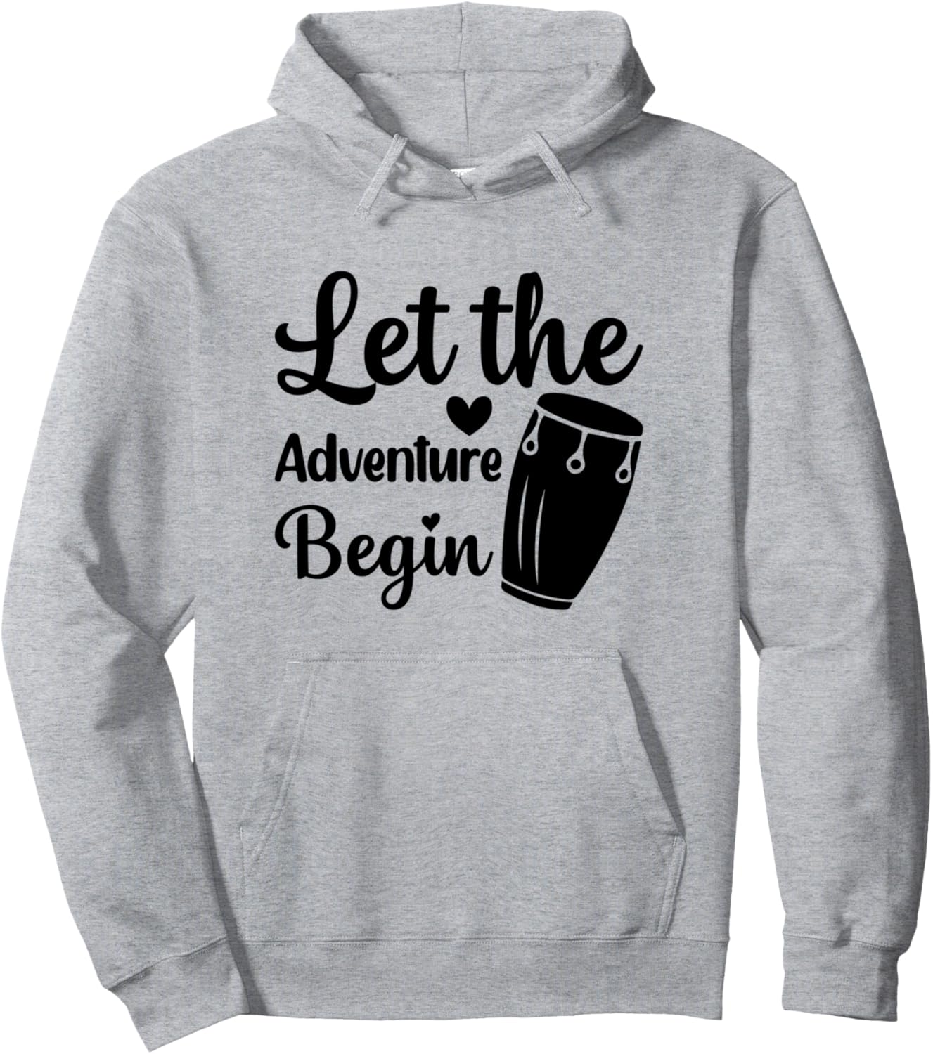 

Барабан конга Барабанщик конга Давайте начнем приключение Толстовка Conga Player Conga Drummer Conga Music, серый