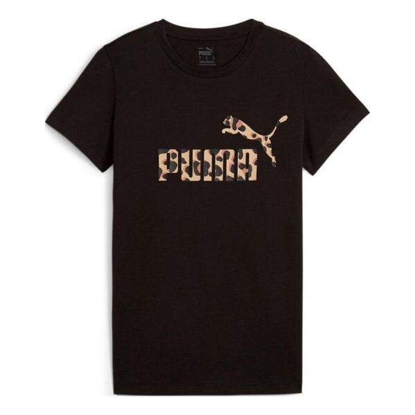 

Футболка camouflage logo t-shirt 'black' Puma, черный