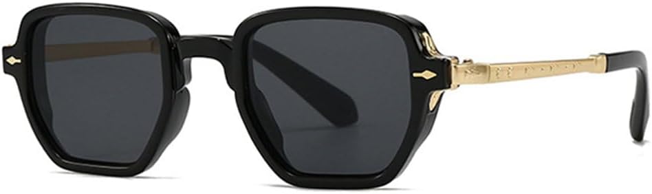 

Солнцезащитные очки MUTYNE Retro Rivets для женщин, роскошные, с градиентным переходом цвета, защита от УФ-излучения UV400, модные солнцезащитные очки для мужчин, Black Gray