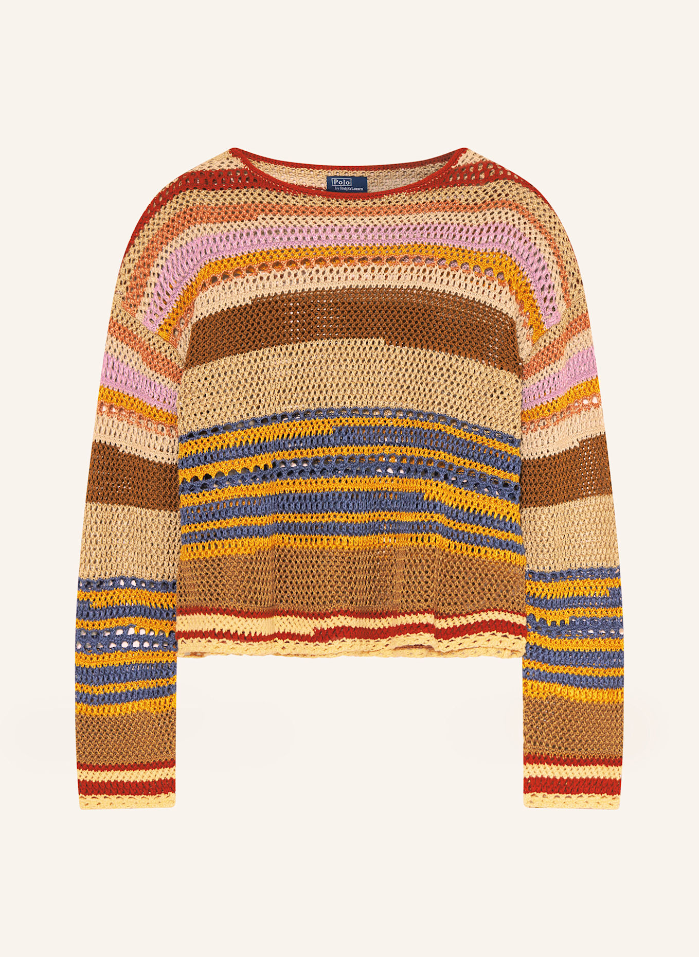

Льняной свитер Polo Ralph Lauren, мультиколор