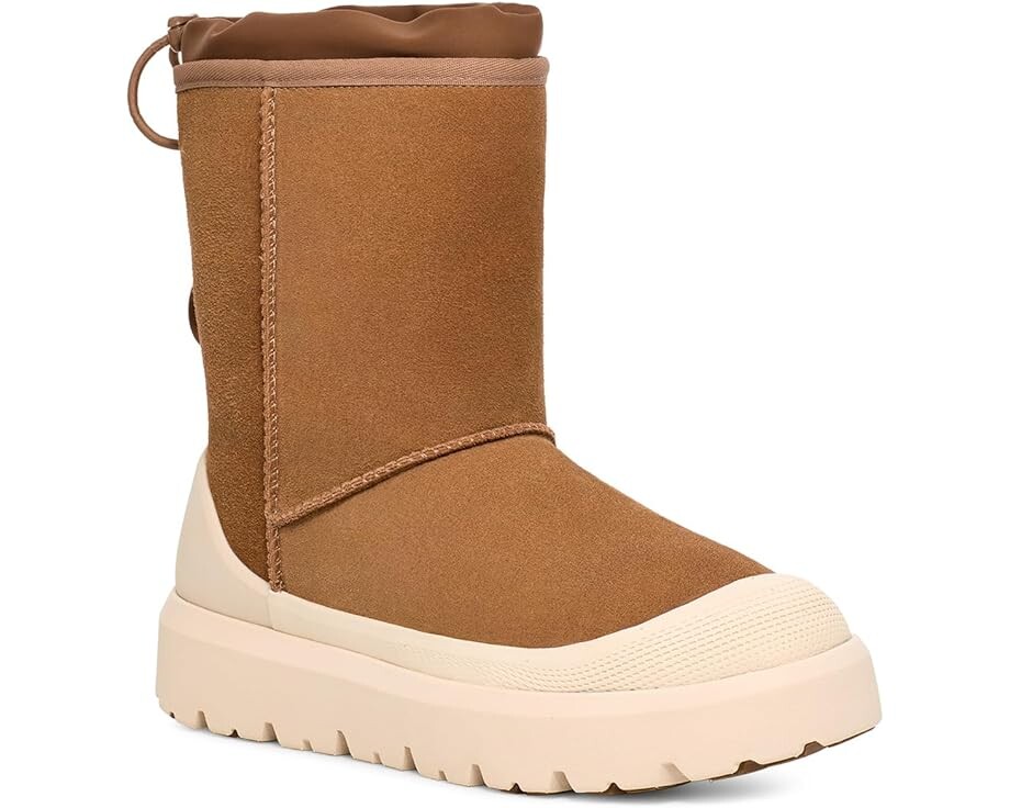 

Ботинки UGG Classic short Weather Hybrid, цвет Chestnut/Whitecap