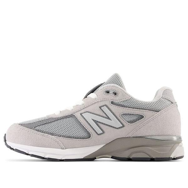 Кроссовки 990v4 New Balance, серый — фото 4