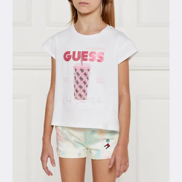 

Футболка стандартного кроя Guess, белый