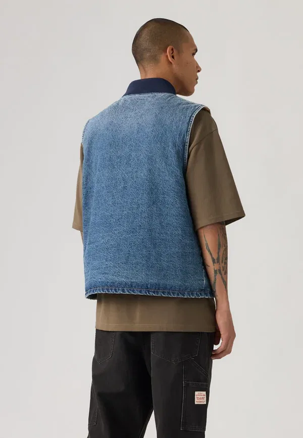 Жилет Sansome waistcoat Levi'S Workwear, выгоревший на солнце — фото 3