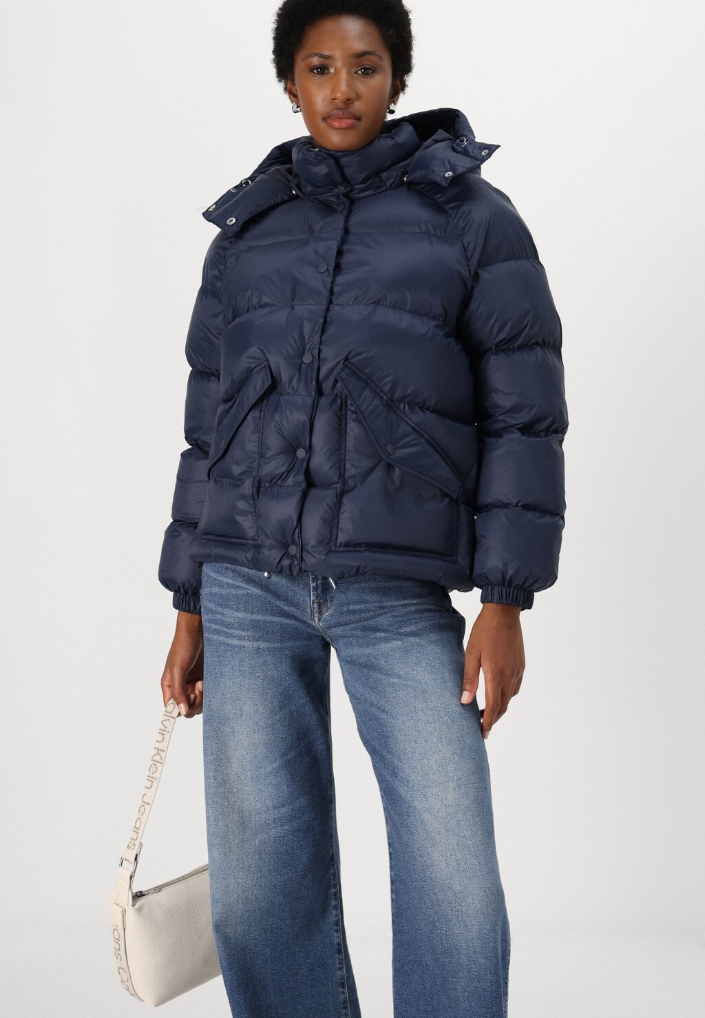 

Зимняя куртка SAHANAY JACKET Samsøe Samsøe, темно-синий