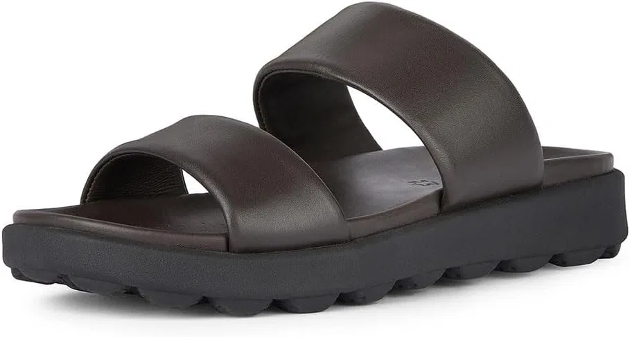 Сандалии Geox Men's U Spherica Ec6 A Slide, Dark Brown — фото 3