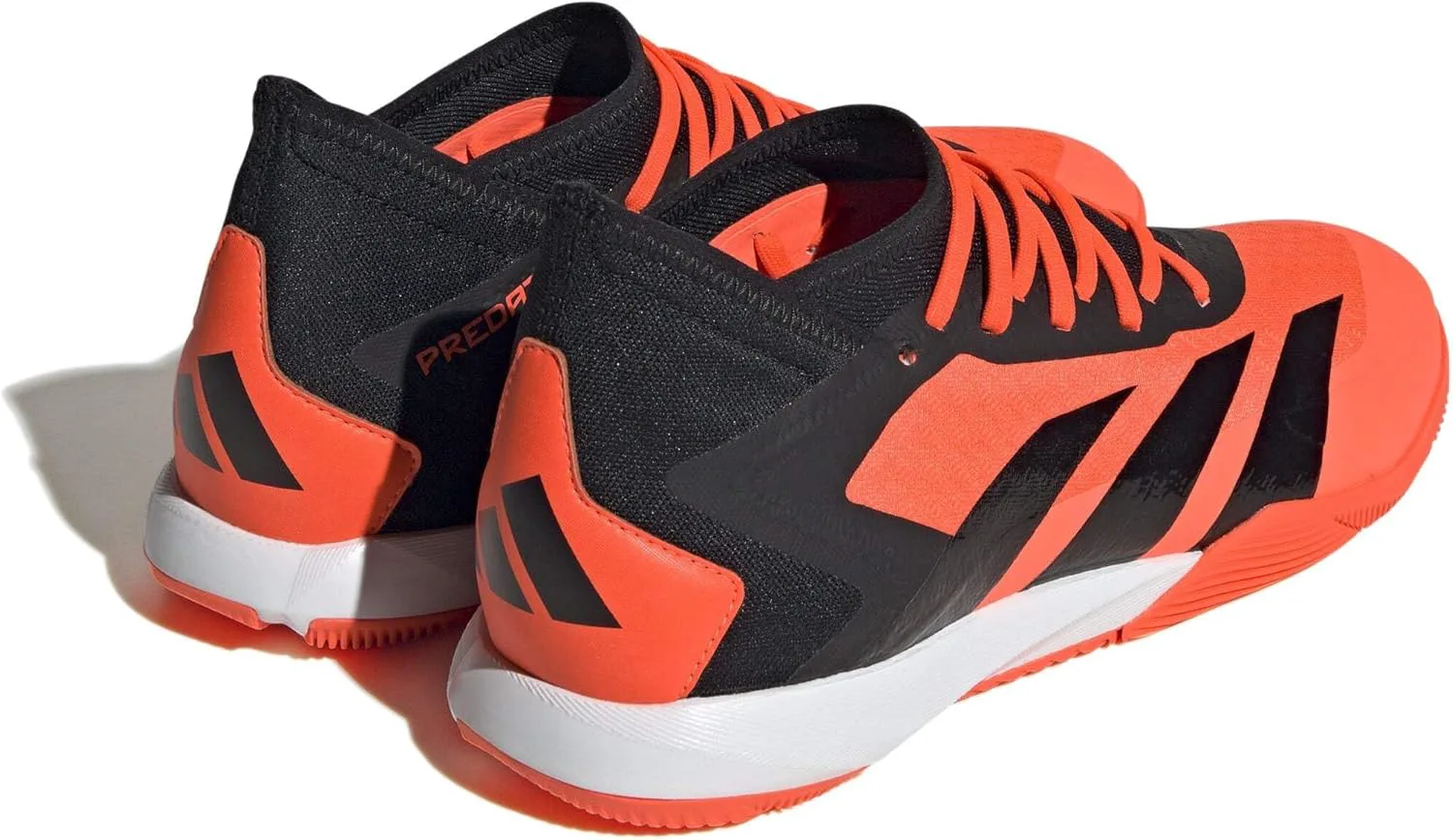 Футбольные бутсы для зала Adidas Unisex Predator Accuracy.3, оранжевый/черный — фото 4