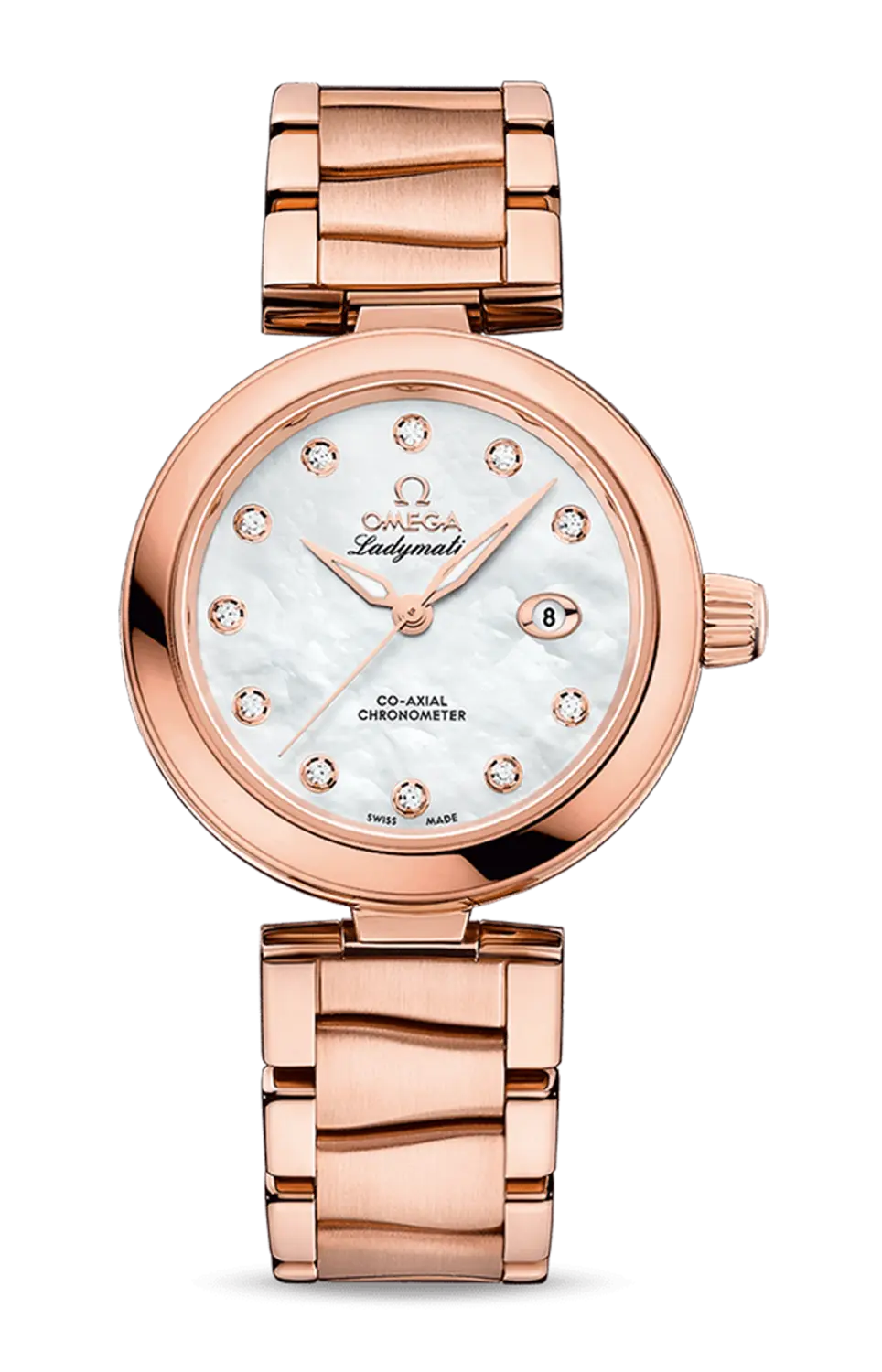 

Часы ladymatic co axial sedna gold Omega