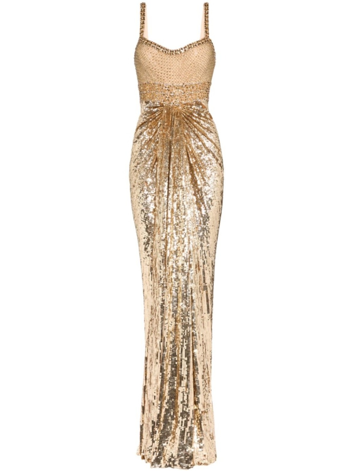 

Платье Only You от Дженни Пэкхэм Jenny Packham, золотой