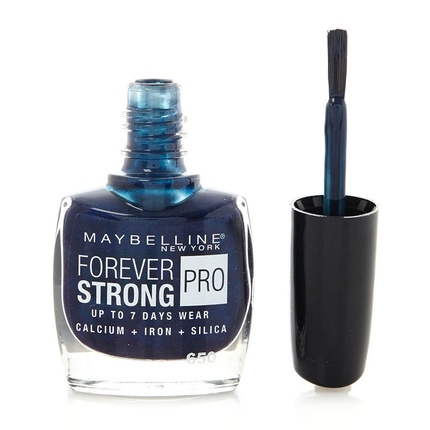 

Лак для ногтей Maybelline Forever Strong Pro 650 Night Blue 10 мл, Maybelline New York