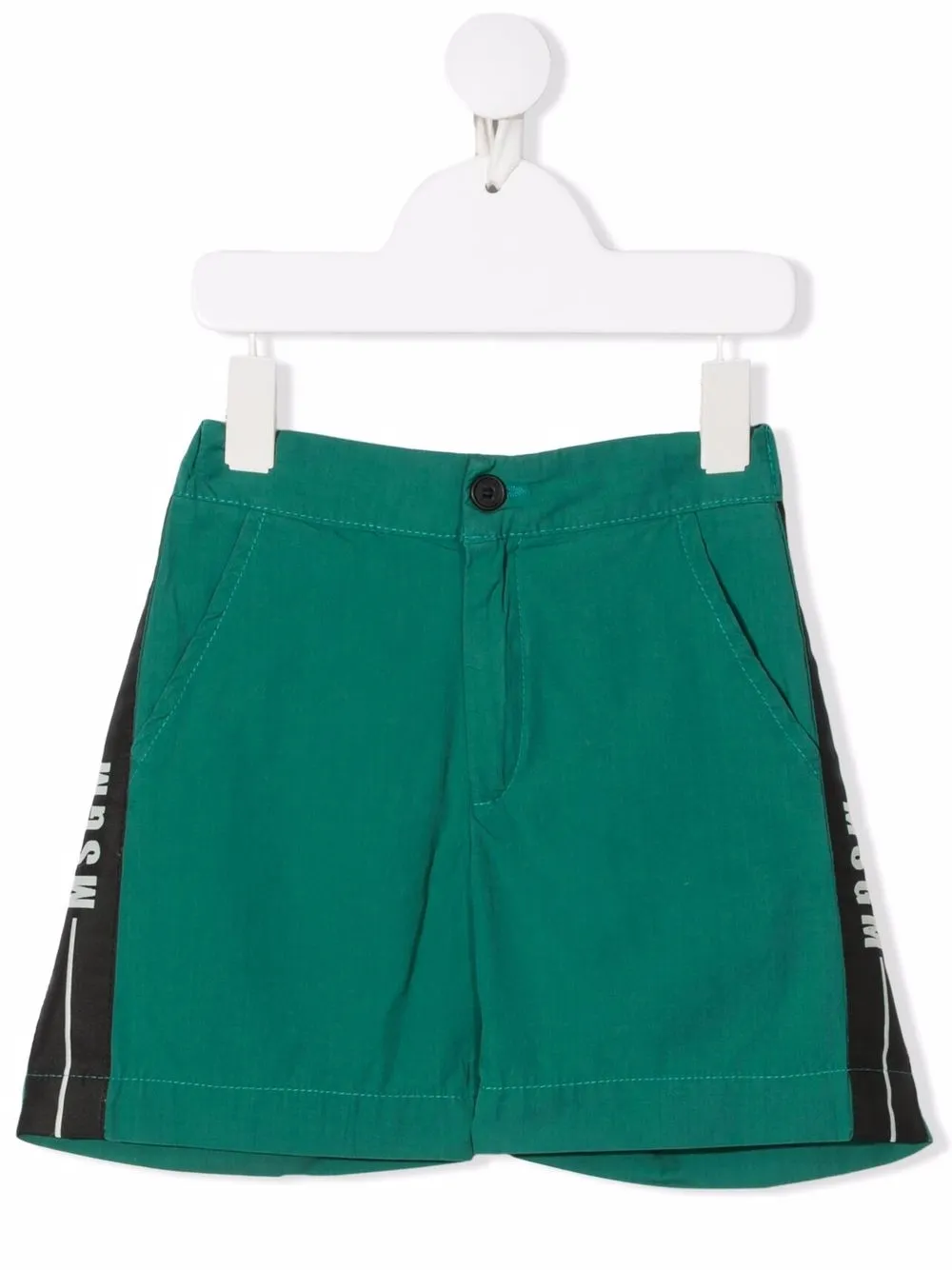 

Шорты с логотипом MSGM Kids, зеленый