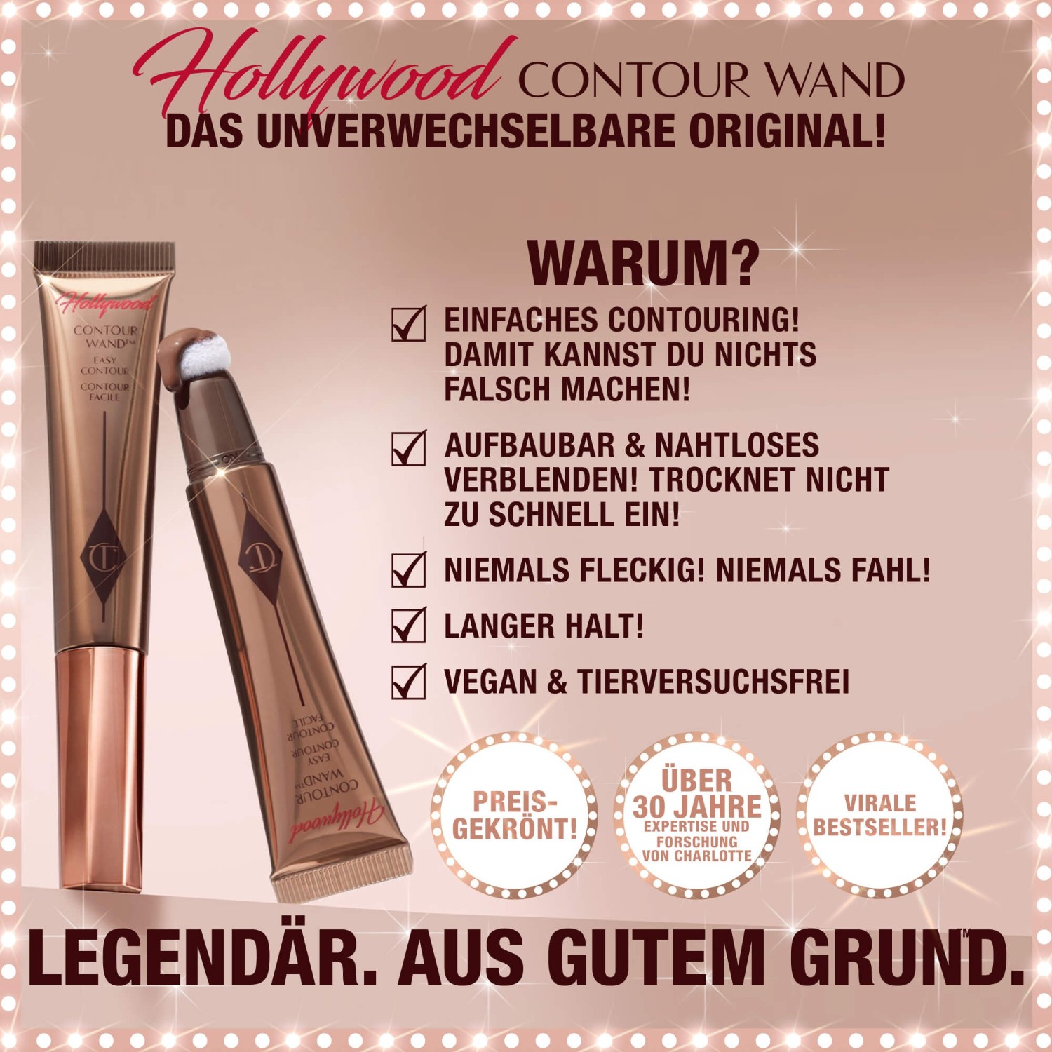Карандаш для глаз hollywood contour wand Charlotte Tilbury, tan/deep, объем 12 мл — фото 2