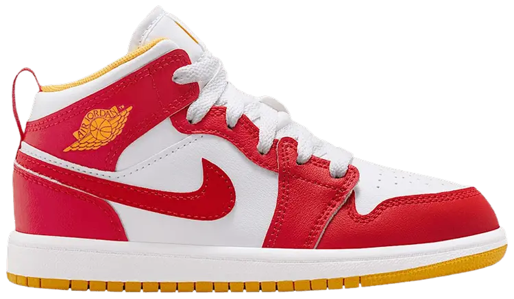 

Кроссовки Air Jordan 1 Mid PS, красный