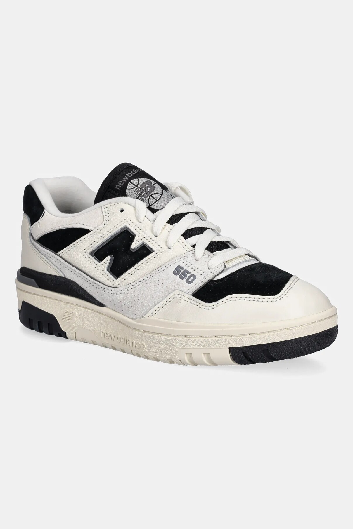Кроссовки кожаные BB550LEG New Balance, бежевый — фото 2