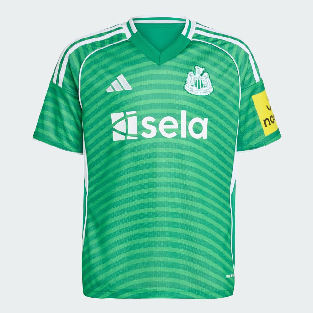 

Джерси Adidas Newcastle United FC 25/26 Away Jersey Kids, цвет Team Green/White